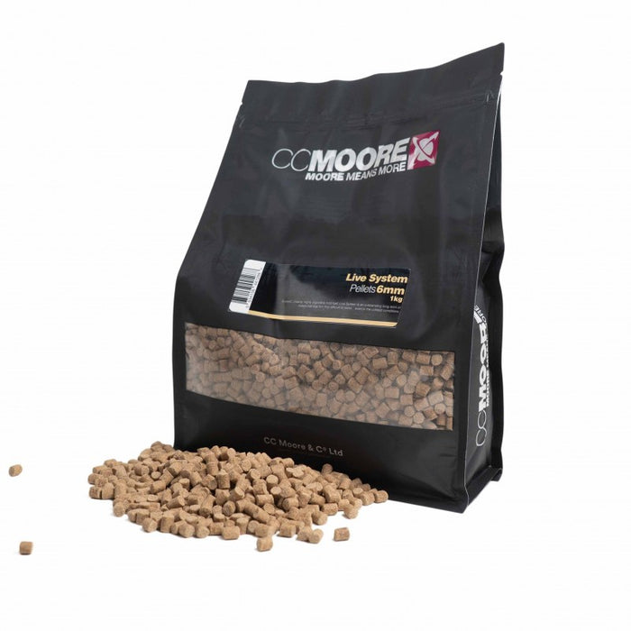 CC Moore Live System 3mm & 6mm Pellet