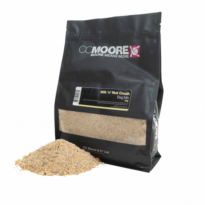 CC Moore Milk N Nut Crush 1 kilo PVA Bag Mix