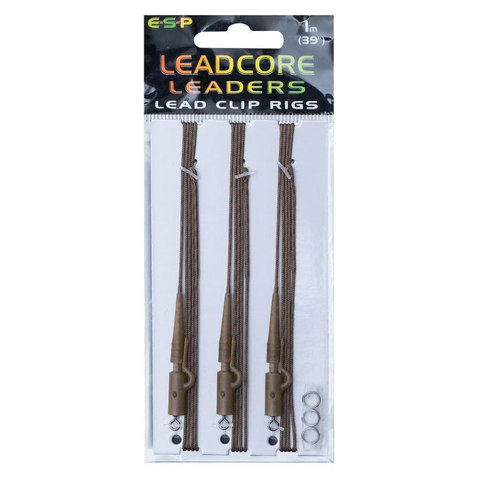 ESP Leadcore Lead Clip Leader Rigs