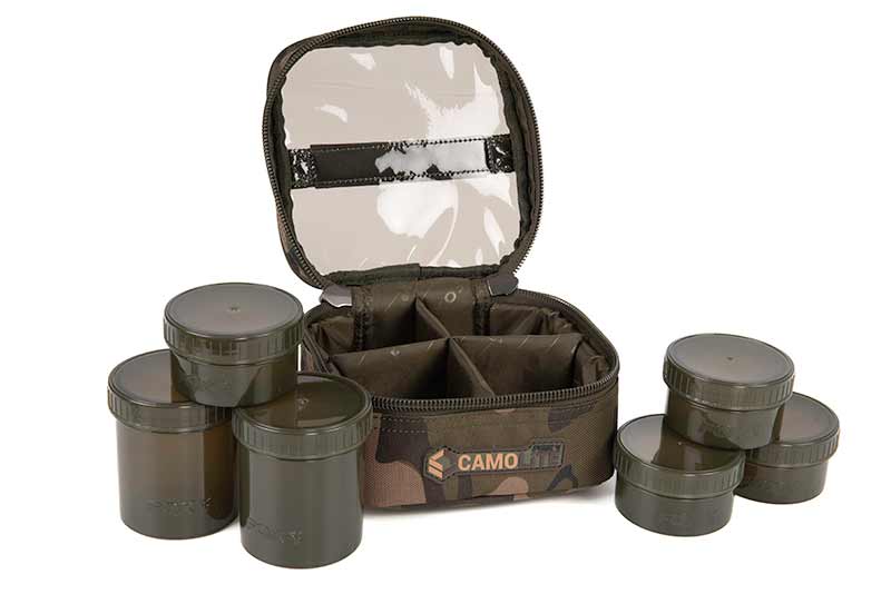 Fox Camolite 6 Pot Hookbait Case