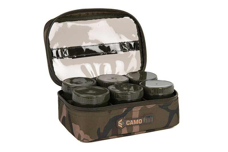 Fox Camolite 8 Pot Hookbait Case