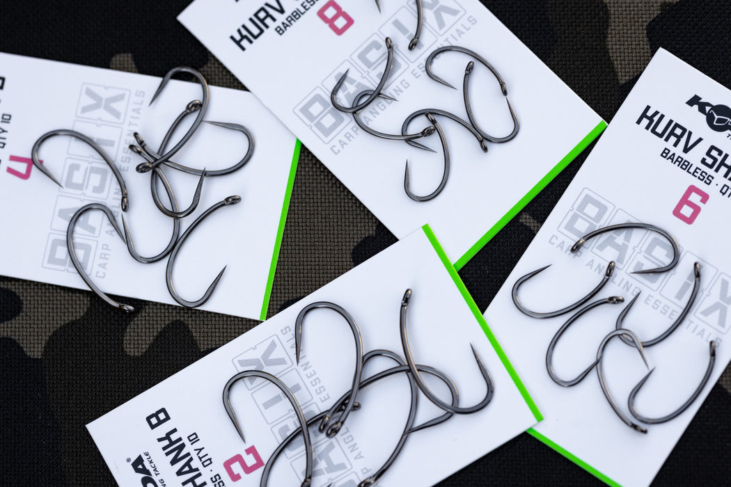 Korda Basix Kurv Shank Hooks