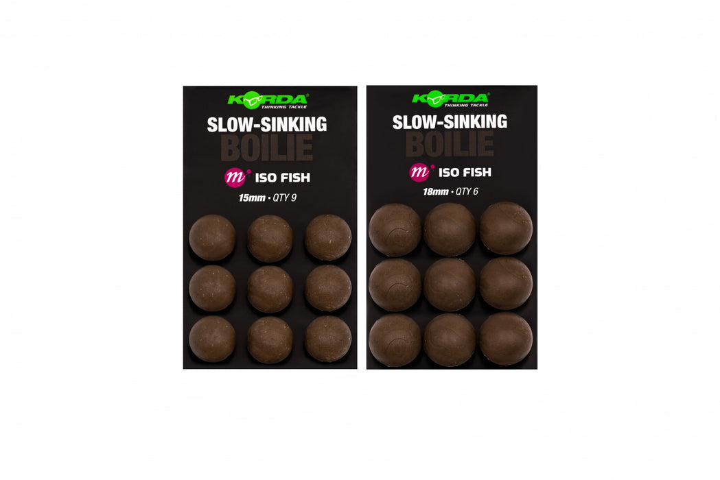 Korda Slow Sinking Boilies ISO Fish