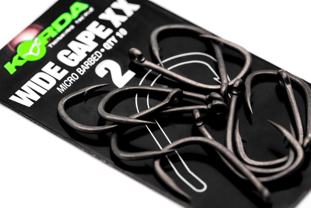 Korda Wide Gape XX Barbed Hooks