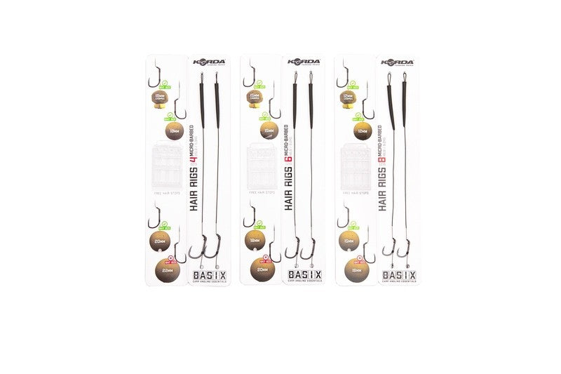 Korda Basix Hair Rigs