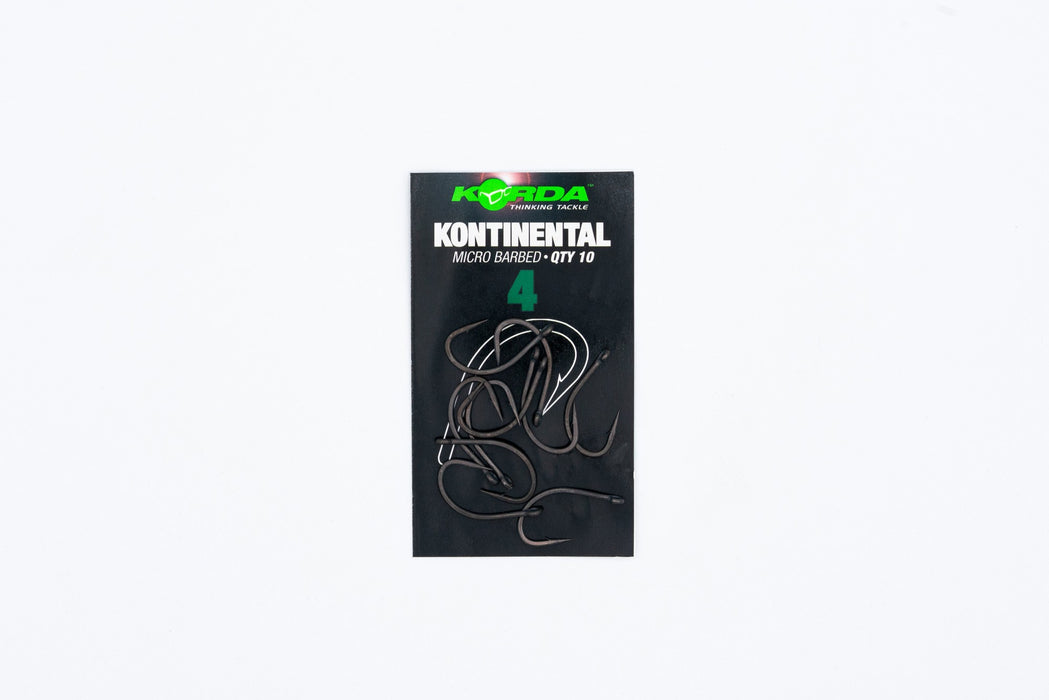 Korda Kontinental Hooks Micro Barbed Barbless