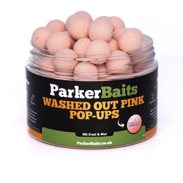 Parker Baits OG Fruit & Nut Washed Out Pink Pop Ups