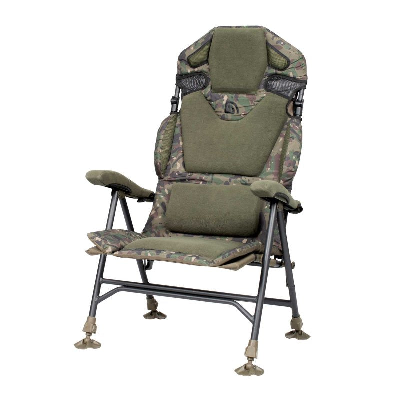 Trakker Levelite Camo Longback Recliner Chair — CPS Tackle