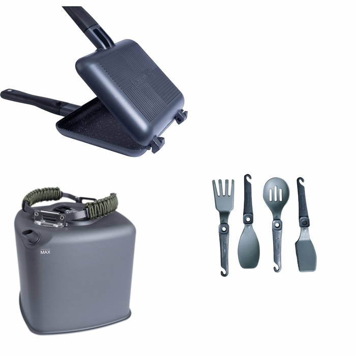 Ridgemonkey XL Toaster, XL Kettle & Utensil Bundle