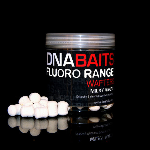 DNA Baits Milky Malts Dumbell Wafters 10x15mm