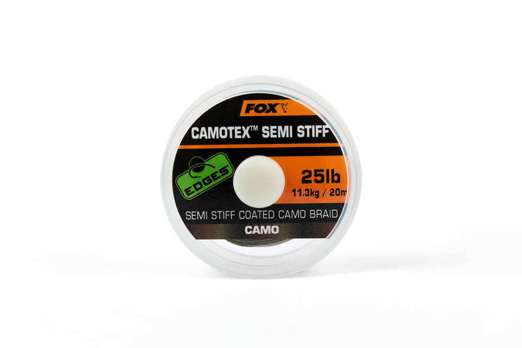 Fox Edges Camotex Semi Stiff Coated Camo Braid