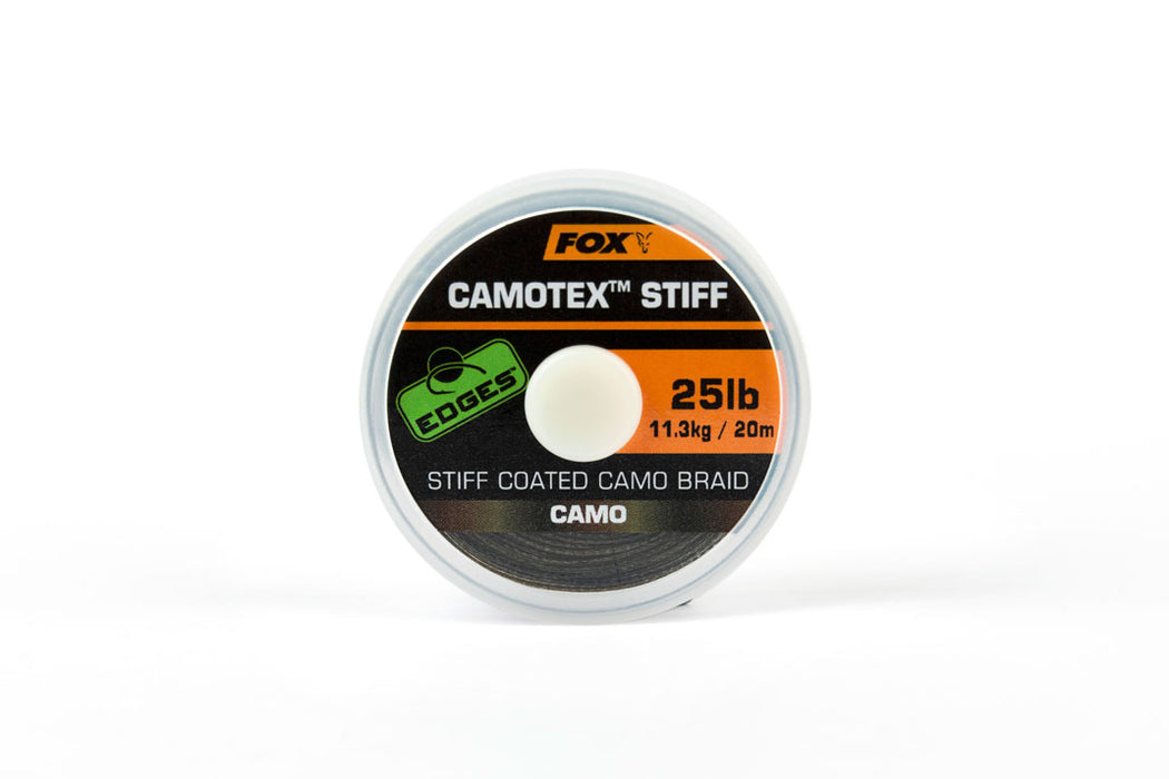 Fox Edges Camotex Stiff Coated Camo Braid